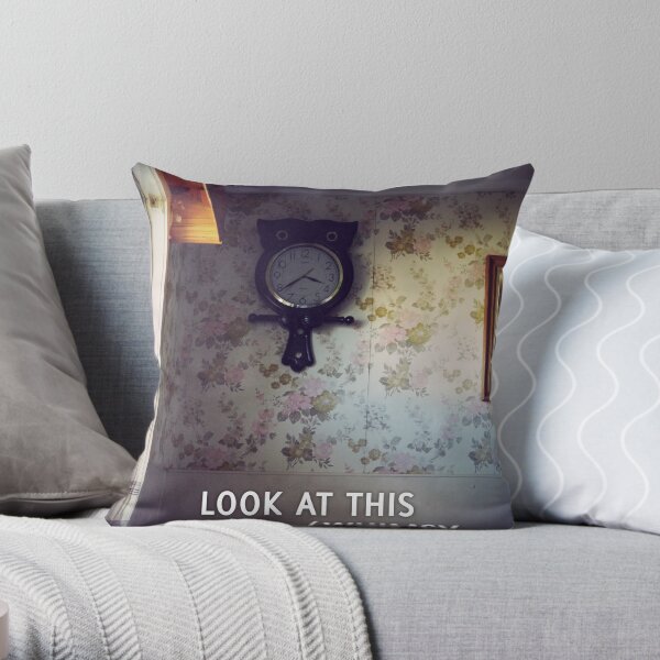 Look at this goddamned whimsy Throw Pillow