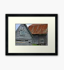 Barns,barns,barns Framed Print