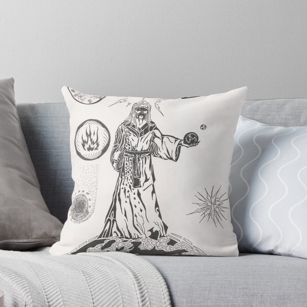 Item preview, Throw Pillow designed and sold by Anthropolog.
