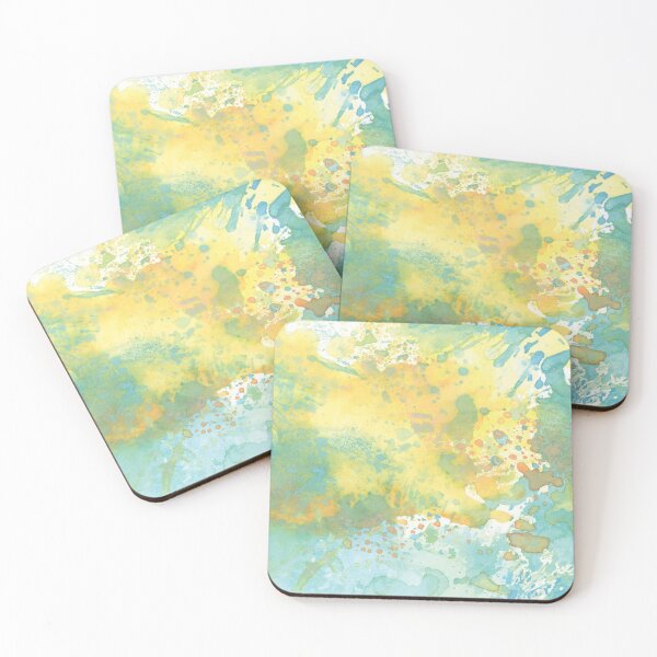 Item preview, Blue Green Splash :: Patterns and Textures designed and sold by Platinumfrog.