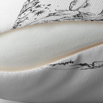 Alternate view of dragon Throw Pillow