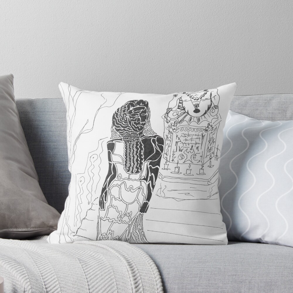 Item preview, Throw Pillow designed and sold by Anthropolog.