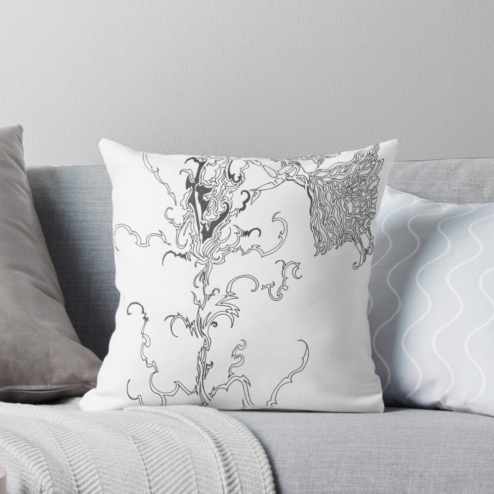 Item preview, Throw Pillow designed and sold by Anthropolog.