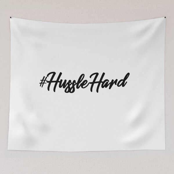 Item preview, Hussle Hard designed and sold by ArtistYu.