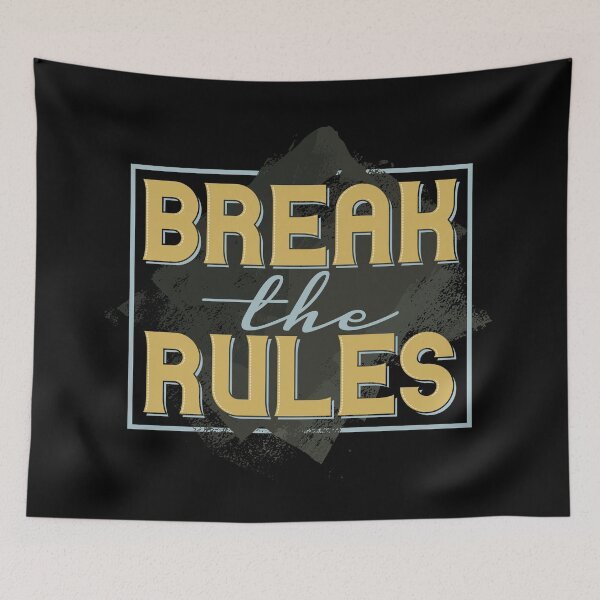 Item preview, Break The Rules Motivational Inspirational  designed and sold by Acekingapparel.