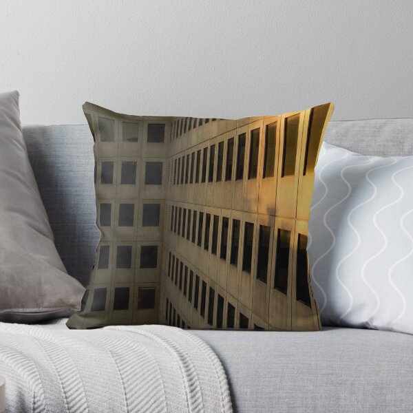 RMIT Building from CH2 Throw Pillow
