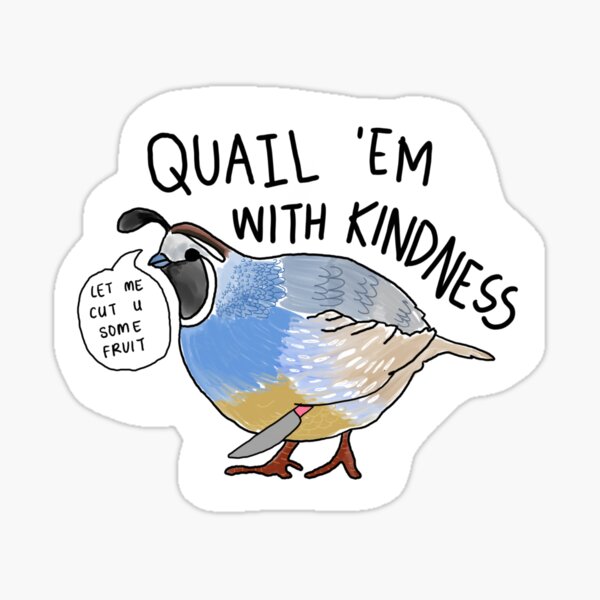 Item preview, quail designed and sold by Natalie Ngu.
