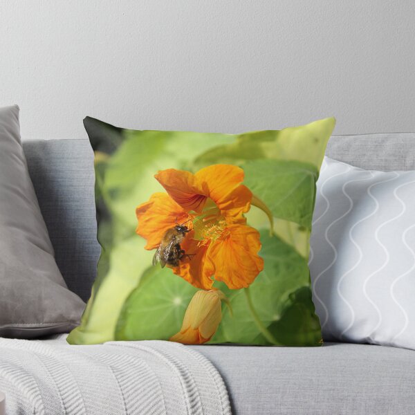 Aperçu de l'œuvre Nasturtium Bee créée et vendue par Gilberte.