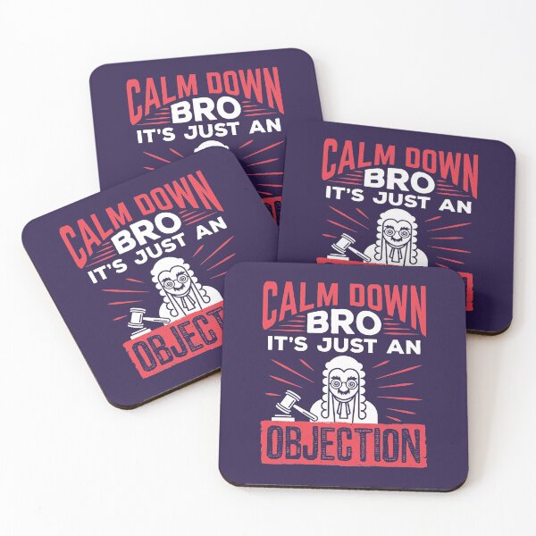 Item preview, Mock Trial Calm Down Bro It's Just An Objection  designed and sold by jaygo.