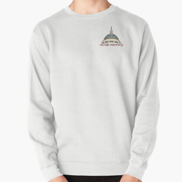 Item preview, Catholic U Sweatshirt designed and sold by No Little Things.