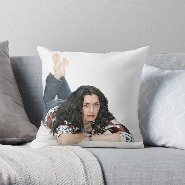 Helen on White. Throw Pillow