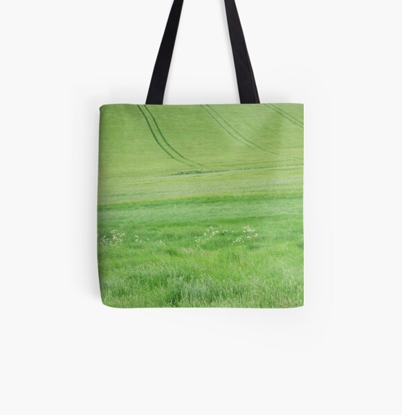 Green land All Over Print Tote Bag