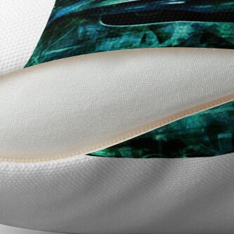 Alternate view of RaZorFish Throw Pillow