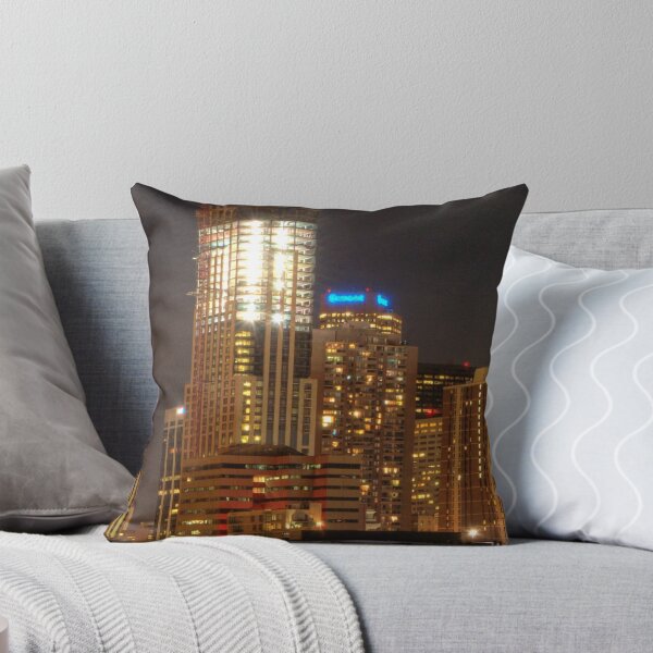 Item preview, Denver Nightscape Panorama designed and sold by ShotByAWolf.
