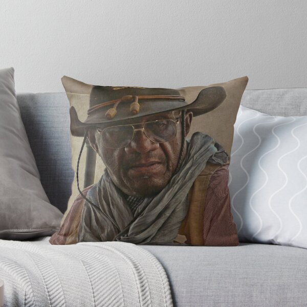 Buffalo Soldier Throw Pillow