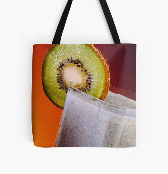 fruit smoothie All Over Print Tote Bag