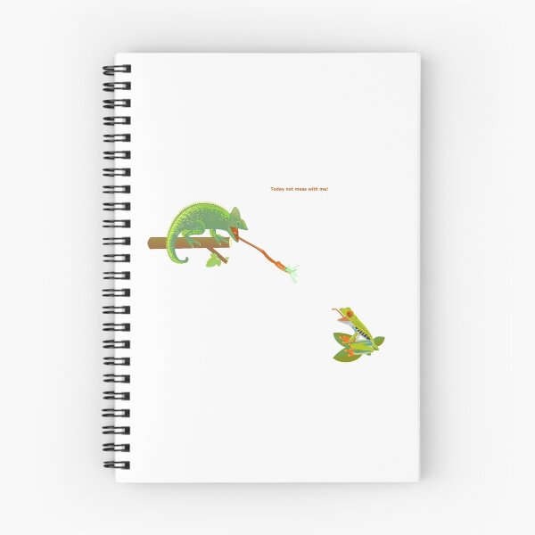 Item preview, Today not mess with me! Tree frog and chameleon green designed and sold by Desenatorul1976.