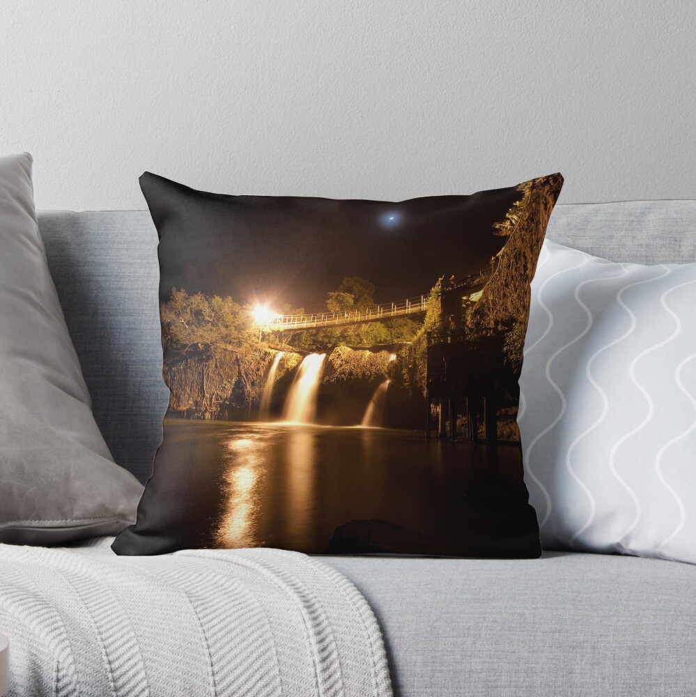 The Falls Throw Pillow