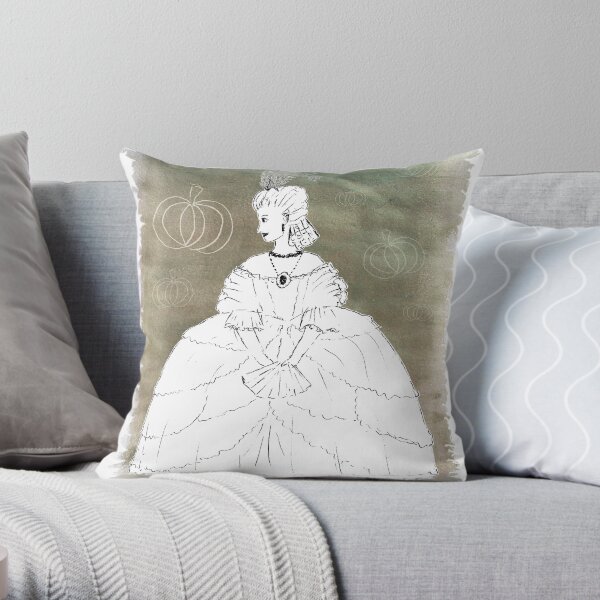 Cinders for the Wall Throw Pillow