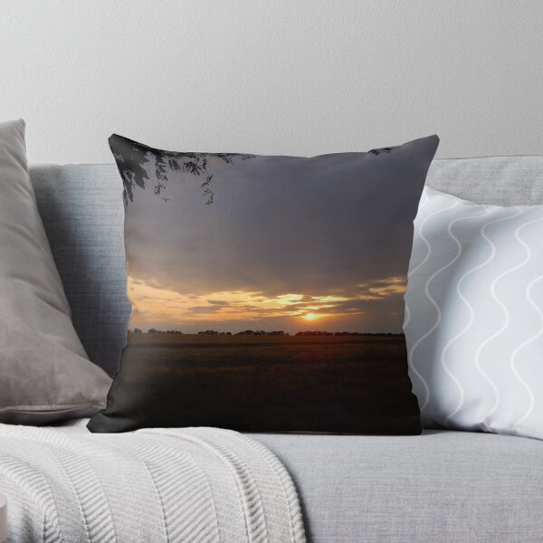 under the shelter Throw Pillow