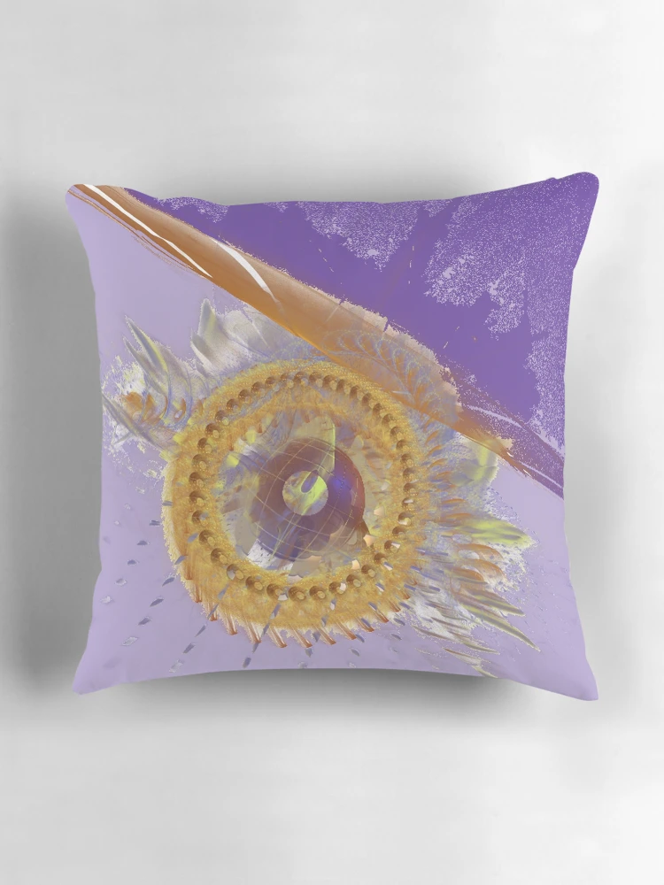 Thumbnail 3 of 4, Pillow, Event Horizon designed and sold by Holly Werner.