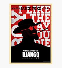 Django Unchained Photographic Print