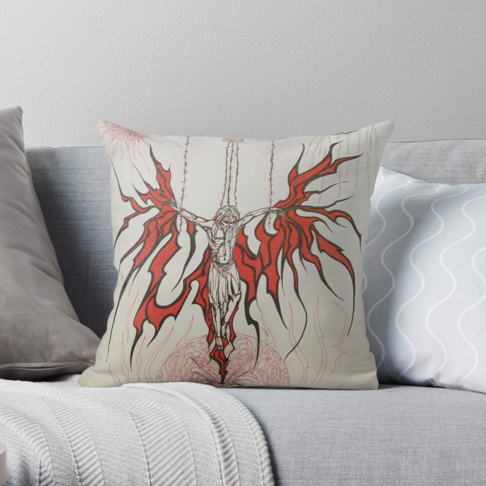 Untitled yet Throw Pillow