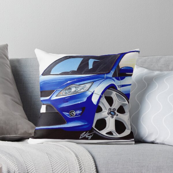 Item preview, Ford Focus ST (Facelift) Blue designed and sold by Yeomans Cartoons.