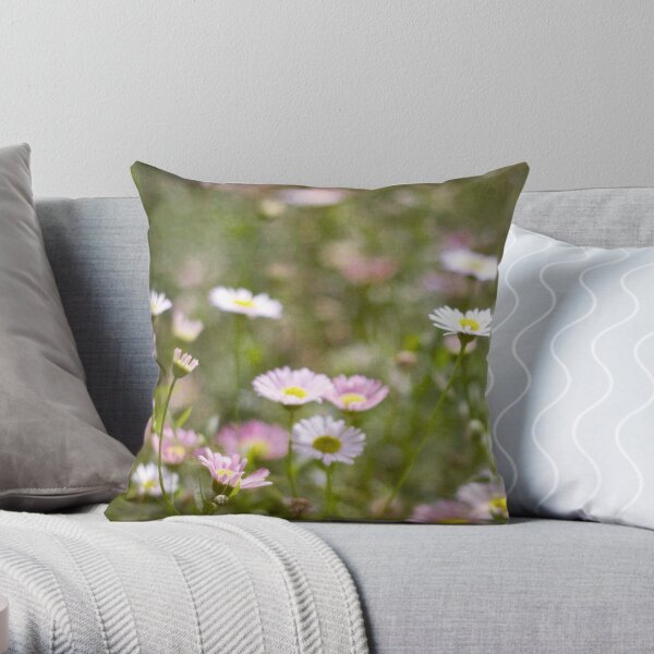 Pretty Pastels Throw Pillow