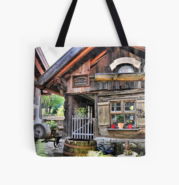 Nice Cottage in Bavaria All Over Print Tote Bag