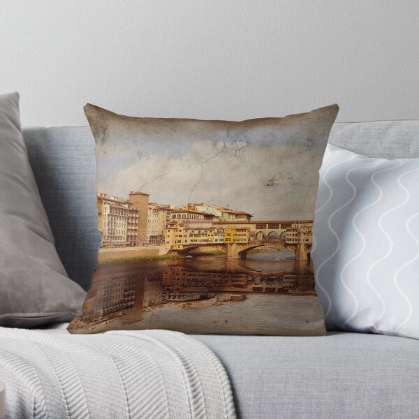 Ponte Vecchio #2 Throw Pillow