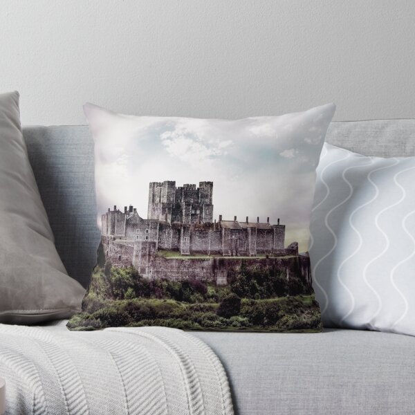 Dover Castle 2 Throw Pillow