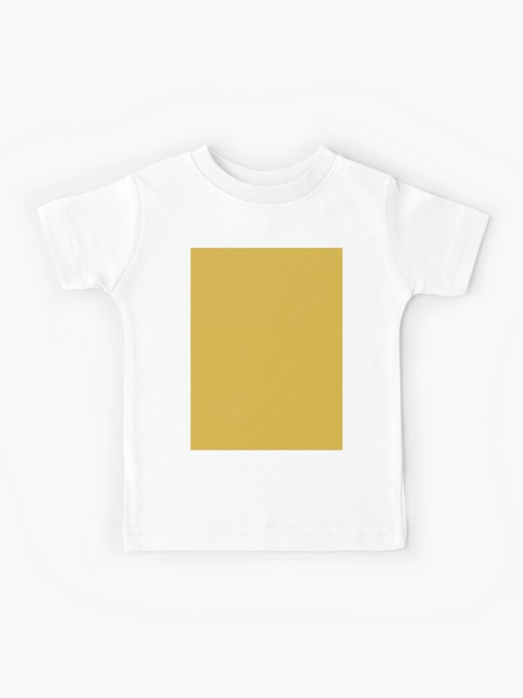 metallic gold toddler shirt