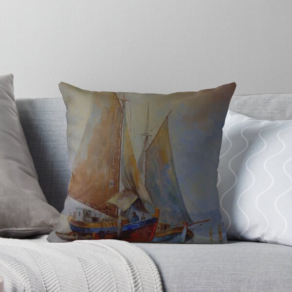Item preview, Sunset Fishing Boats designed and sold by photoloi.
