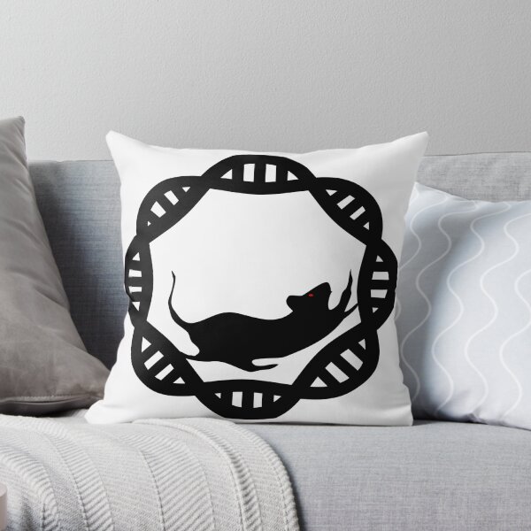 Mr. DNA Throw Pillow