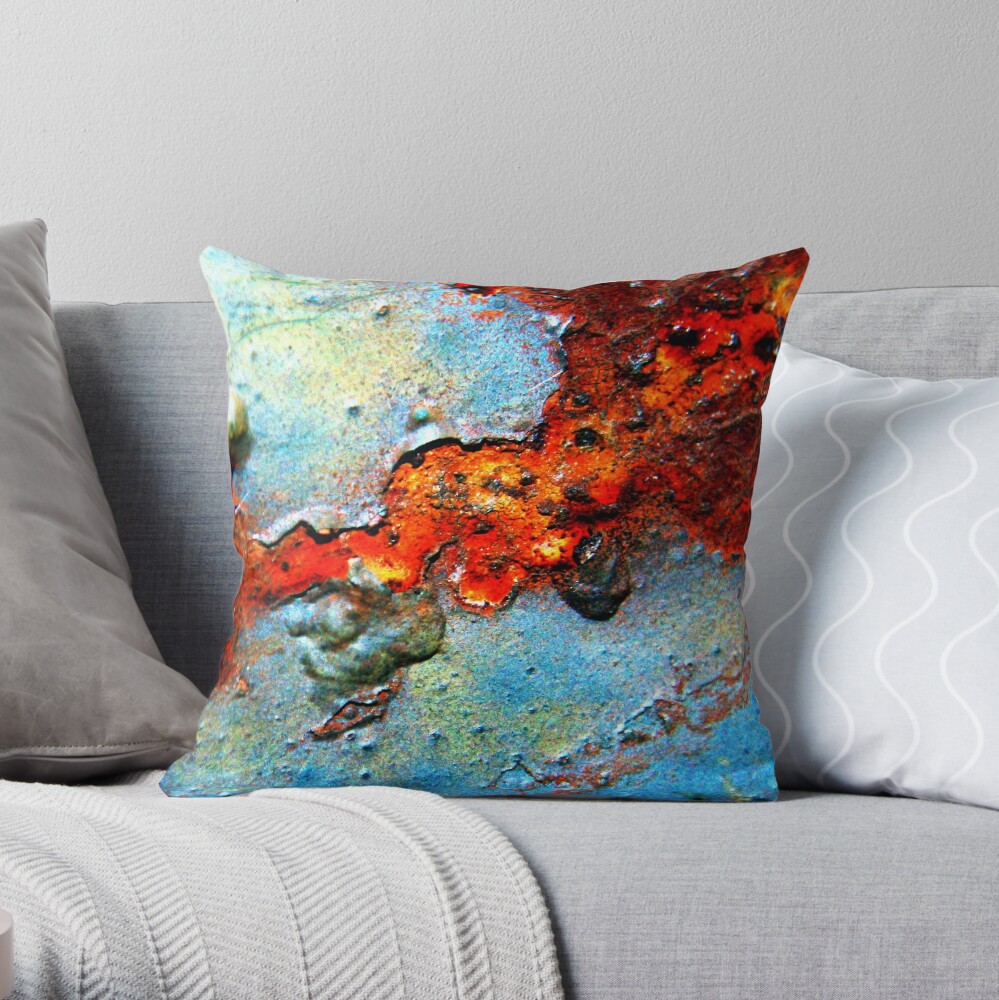 Rust Never Sleeps Throw Pillow