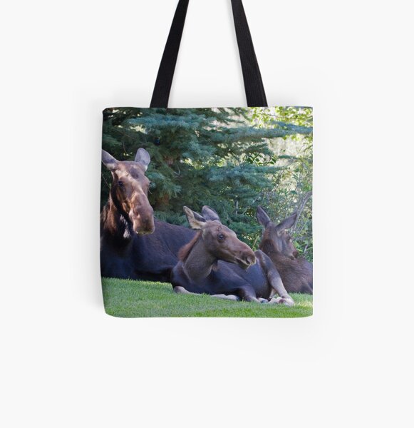 Jackson Hole Yard Art, too All Over Print Tote Bag