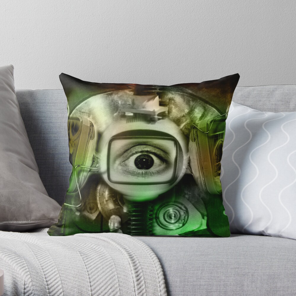 TV-R Throw Pillow