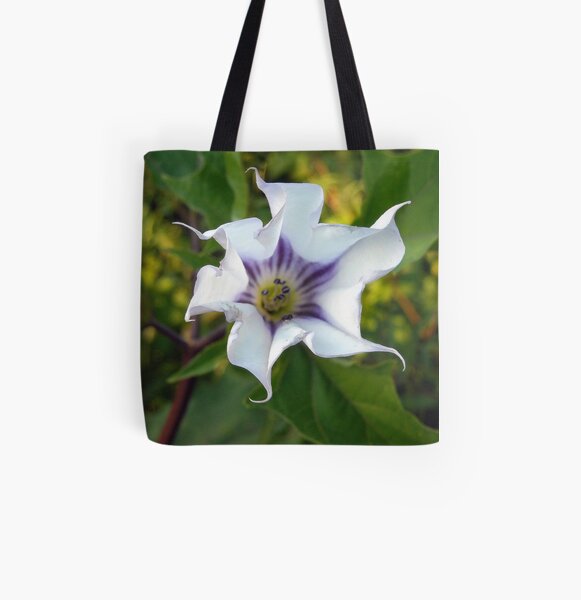 Field Bindweed All Over Print Tote Bag