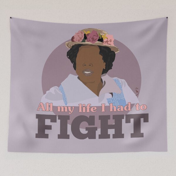 Item preview, The Color Purple Movie Art Poster- Sofia's Fight designed and sold by nadirasimone.