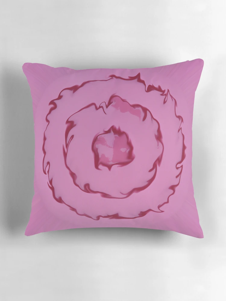 Aperçu 3 sur 4. Coussin avec l'œuvre Red Ripples créée et vendue par Jayson Gaskell Photography.