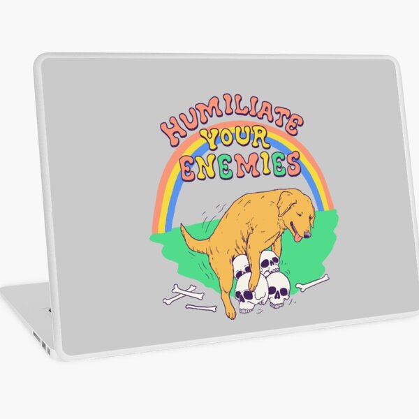 Humiliate Your Enemies Laptop Skin