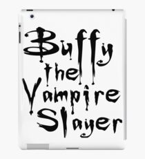 Buffy The Vampire Slayer iPad Case/Skin