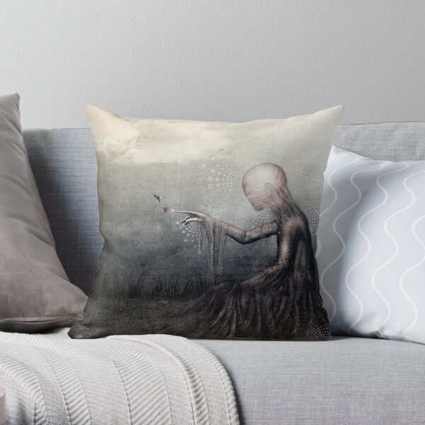As Romance Dreams Fly Throw Pillow