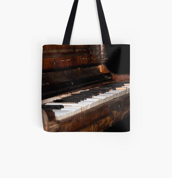 The piano All Over Print Tote Bag