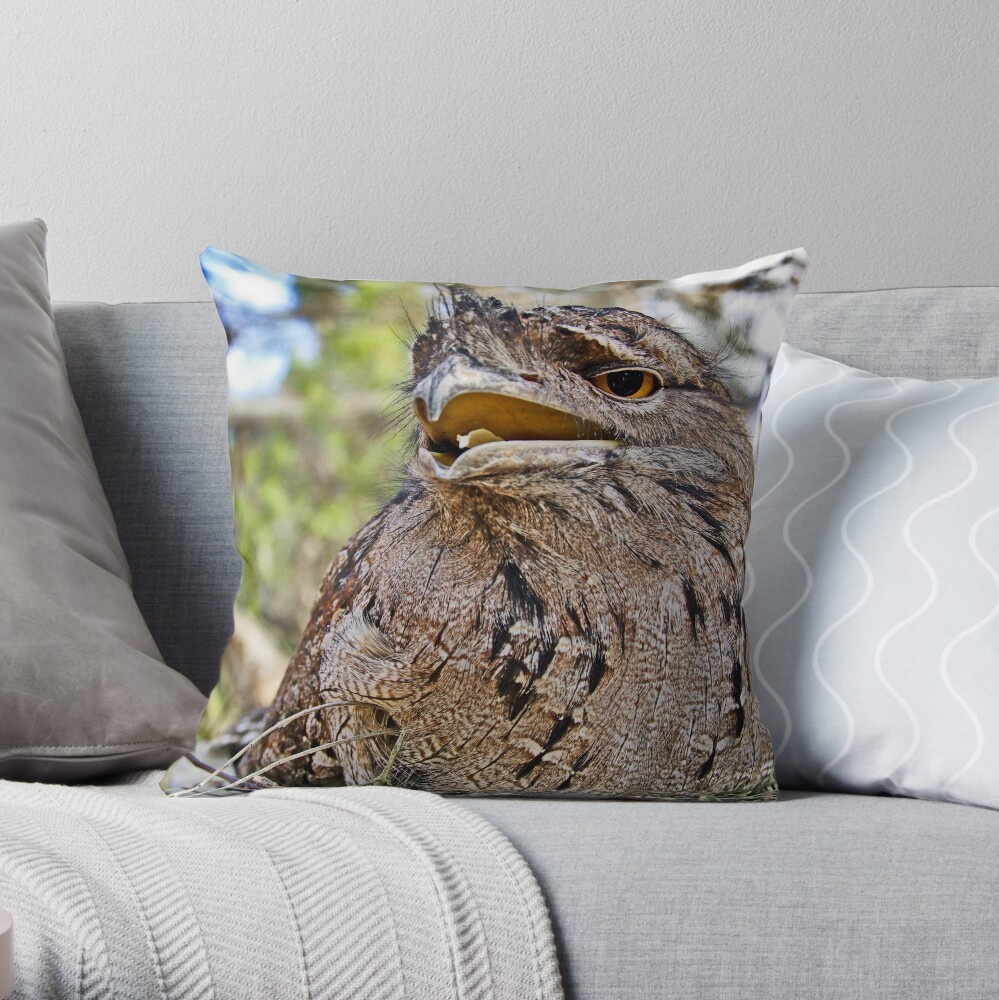 My nest Throw Pillow
