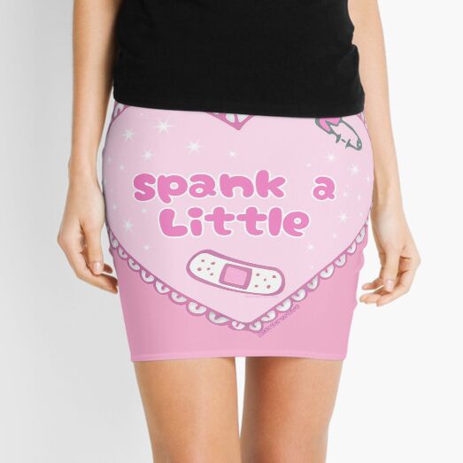 Spank A Little Mini Skirt