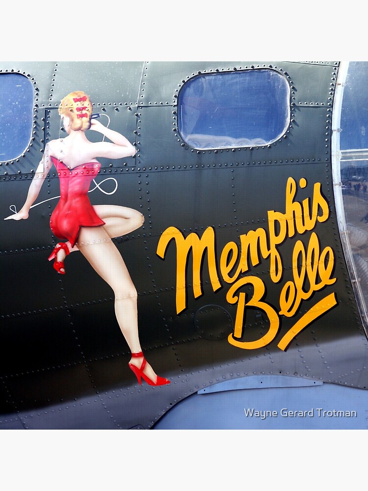 Memphis Belle Nose Art by redmoondragon