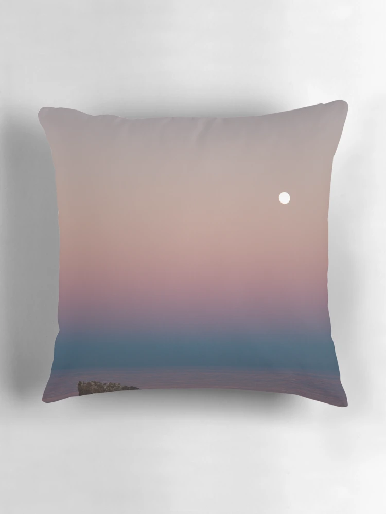 Thumbnail 3 of 4, Pillow, Two Rocks Sunset designed and sold by Simon Blears.