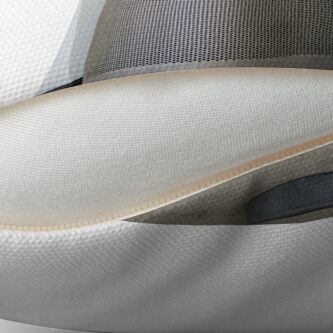 Alternate view of Airport Trash Can Throw Pillow